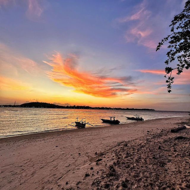 Sunset Serenity on Gili Meno