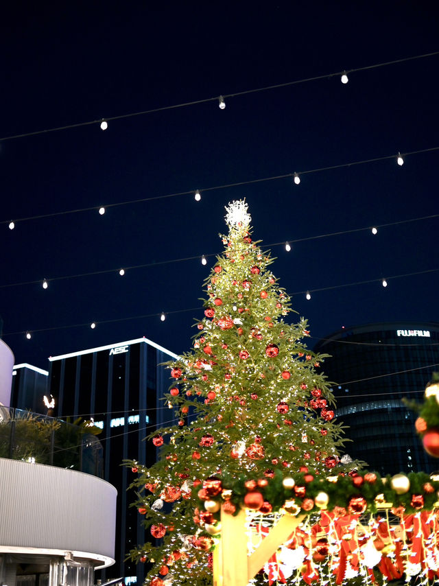 【横浜】ベイクォーターと、リンツテディがコラボした、可愛くて華やかなクリスマスイルミネーション！