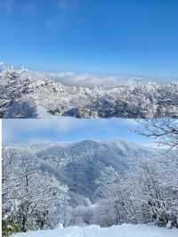 龍王山徒步賞雪：一場冰雪中的夢幻之旅。