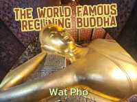 The world famous reclining Buddha at Wat Pho