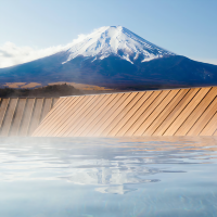 Traditional Ryokan + Mt.Fuji = Perfection