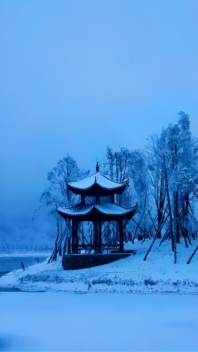 冬天不一定要去哈爾濱 重慶也有自己的雪山