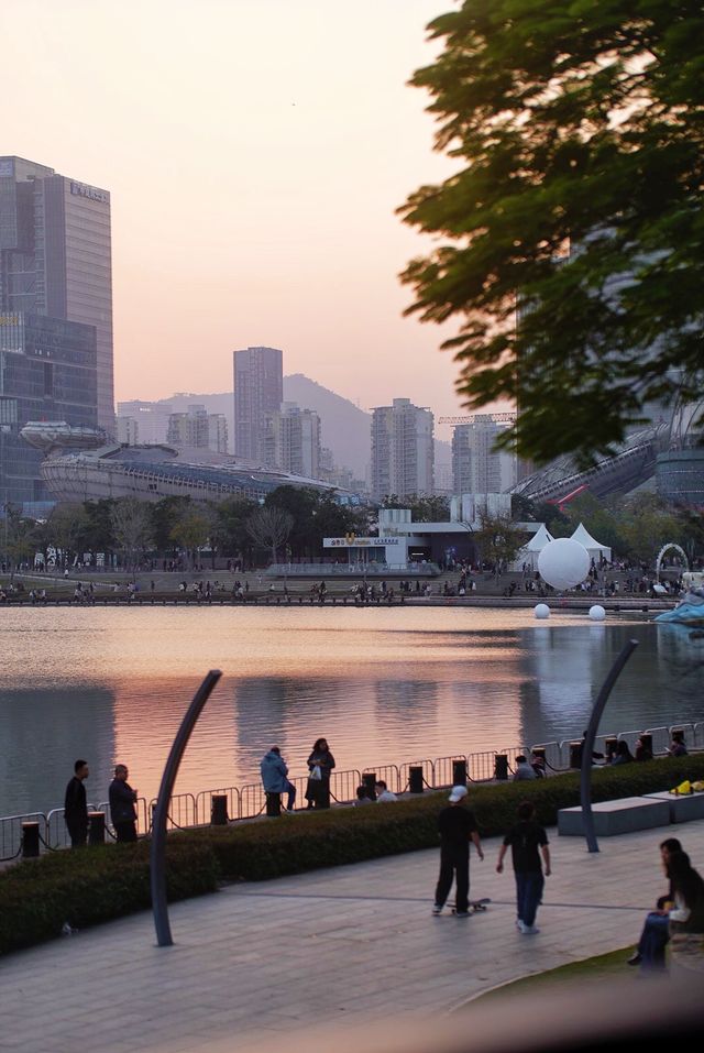 深圳后海我來啦！在都市與自然穿梭