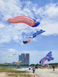 Gaint Kite Festival in Malaysia Day