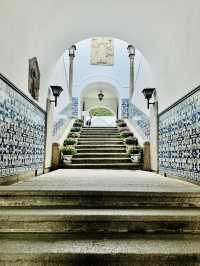 Walking the Heritage Trail in Macau to see these colourful buildings!