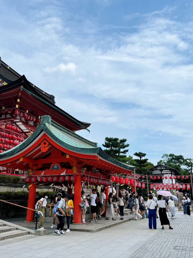 Day spent at a beautiful place Fushimi Inari Taisha🫶