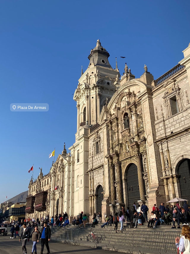 ペルー、マヨール広場🇵🇪🌟