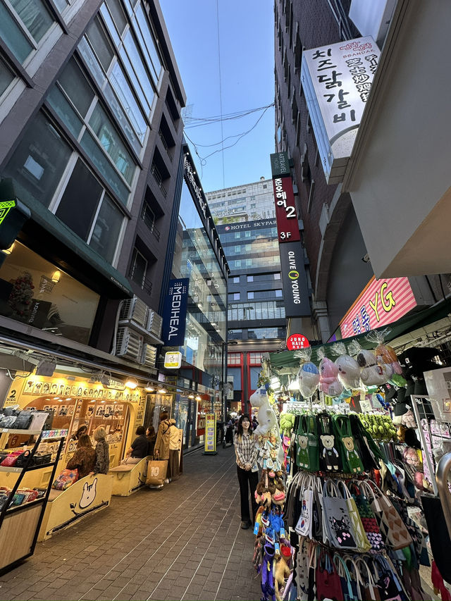 All the neon signs at Myeong-dong