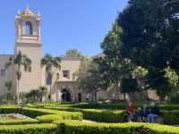 A century-old treasure - Balboa park, a garden in the city with paintings……