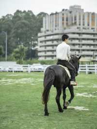 沒想到吧！原來廣州也可以騎馬！我也沒想到！