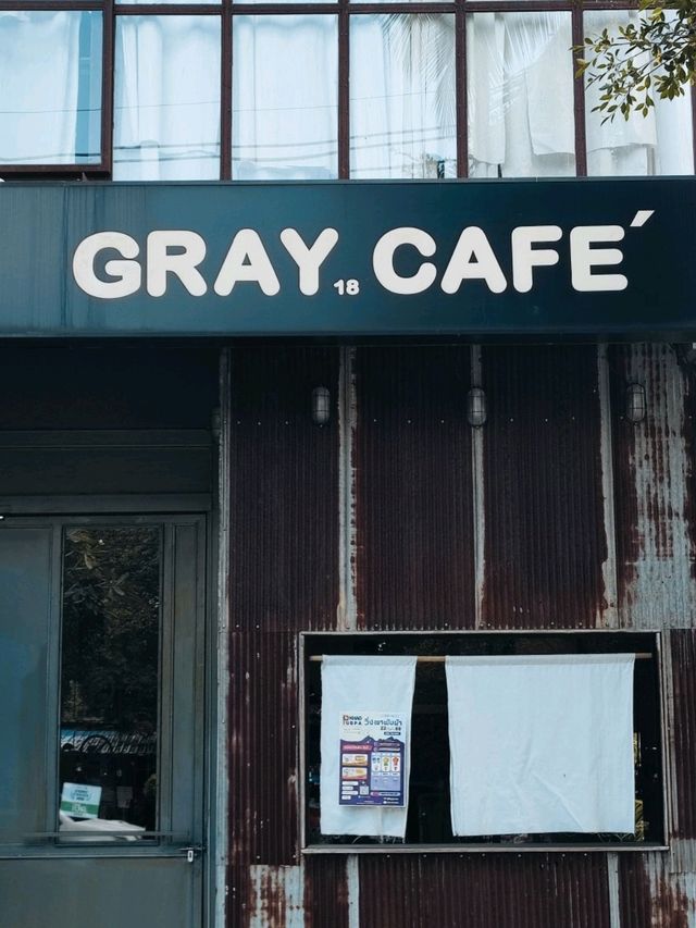 Gray 18 Cafe พิกัดเที่ยวคาเฟ่ตรัง 