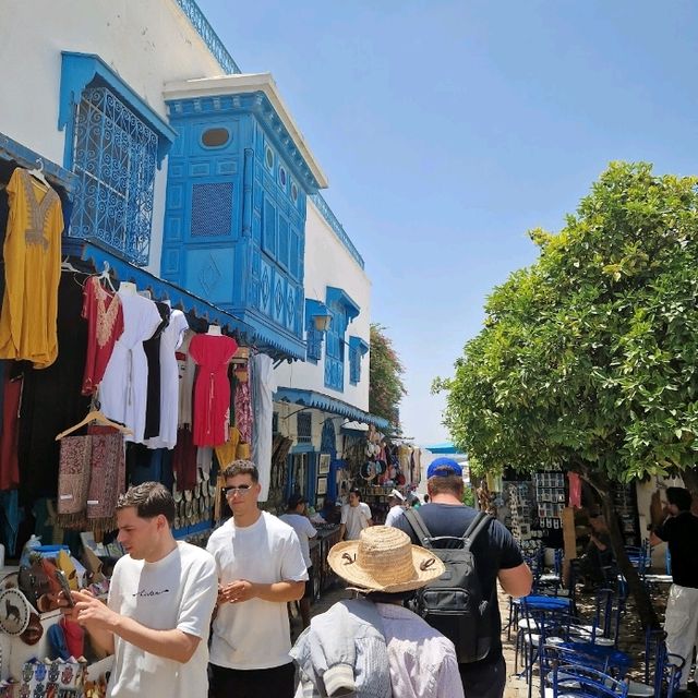 Discover Sidi Bou Said! 🌟🇹🇳