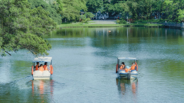 廣州東山湖公園拍照打卡攻略（安靜舒適的地方）