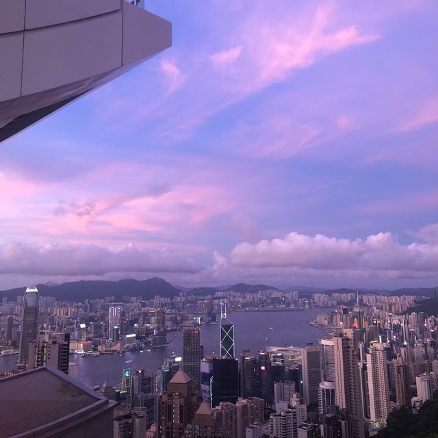 永遠不會令人失望的香港太平山山頂