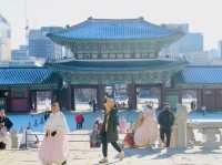 The iconic Gyeongbokgung Palace 🇰🇷