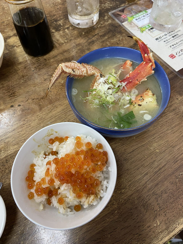 【北海道旅行】小樽／旬の新鮮魚介を味わえる市場食堂