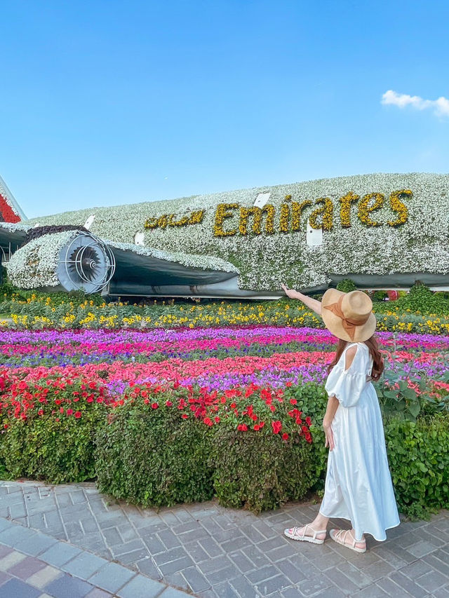 【ドバイ】メルヘンな世界が可愛すぎる♡世界最大の花の庭園