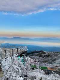 雪後鸬鳥山：杭州近郊的冰雪童話世界