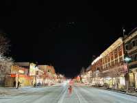 Banff Downtown at Night