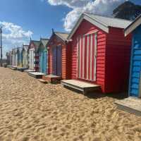 Iconic Bathing Boxes Brighton Beach