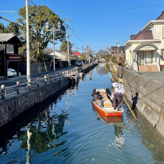 福岡的柳川是日本著名水都