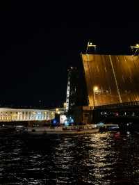 Bridges city: autumn in St. Petersburg