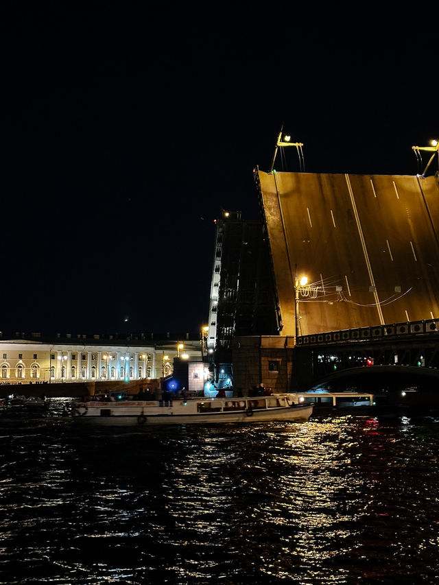 Bridges city: autumn in St. Petersburg