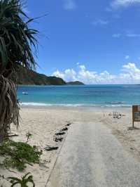 【渡嘉敷】驚くほど透明な海で癒しのひとときを🏝️