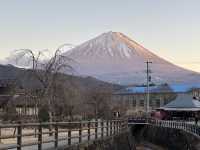 You can see Mt Fuji in December everyday till you get bored 👀