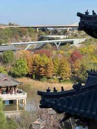 南京園博園 - 舊礦坑逆襲的園林仙境。