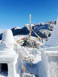 石卡雪山，香格里拉裡的冰雪奇緣