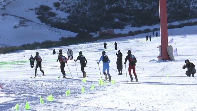 新疆第二屆冬季運動會高山滑雪比賽