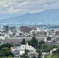 Sightseeing samurai Tsuruga castle 