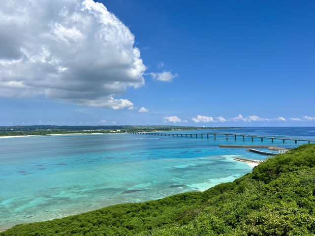 【沖縄・来間島】絶好のオーシャンビュースポット🏝️