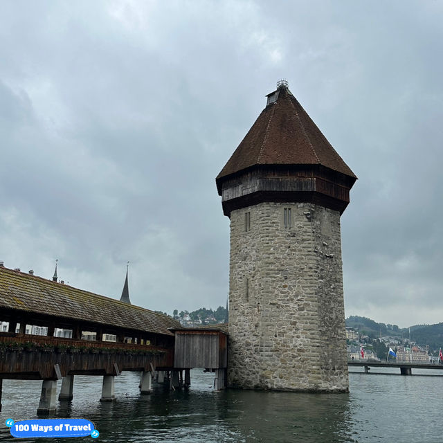 Step Into History: Lucerne’s Beloved Chapel Bridge 🇨🇭