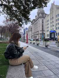 ถ่ายรูปเก๋ๆ ยามเช้า ที่ The bund Shanghai