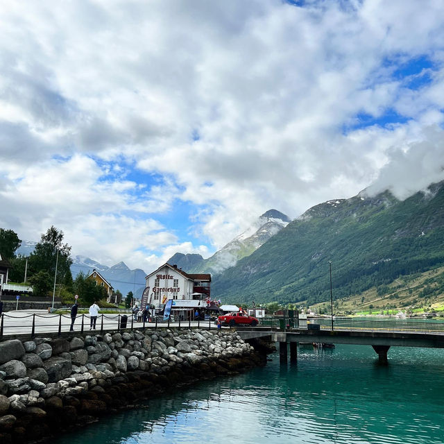 Kayaking in the Norwegian Fjords