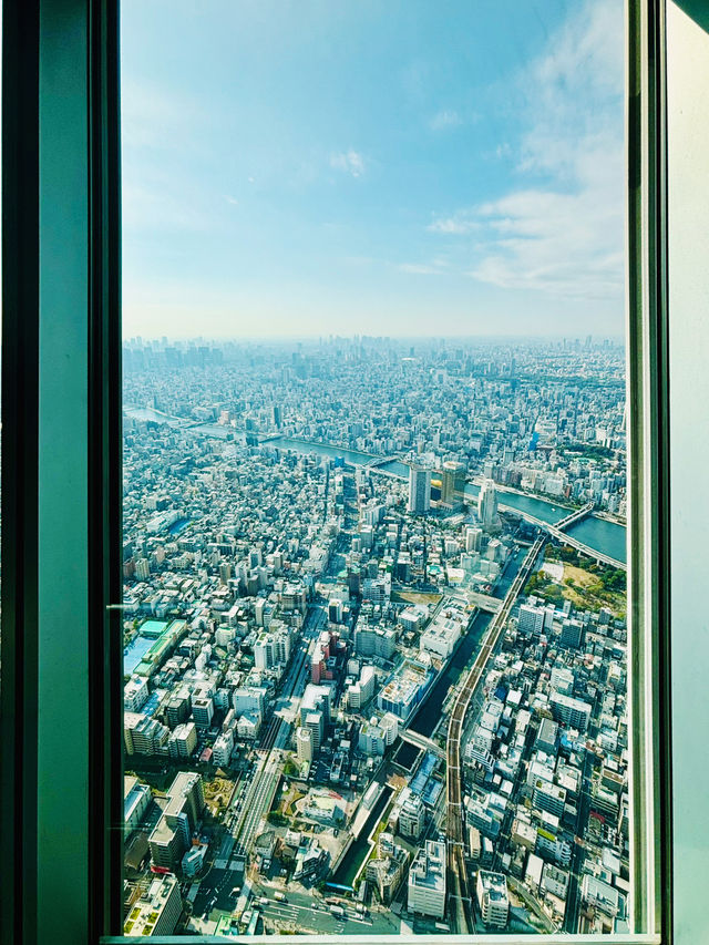 【東京】晴空塔Sky Tree：高空中的夢幻之旅