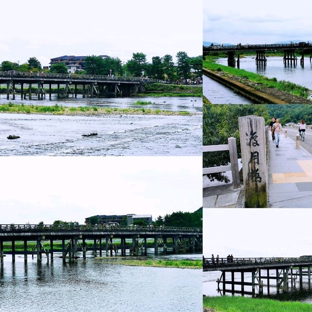 保津川漂流•渡月橋•竹林小徑•嵯峨野觀光小火車