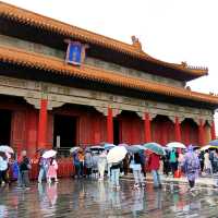 Capturing the Forbidden City in the Rain