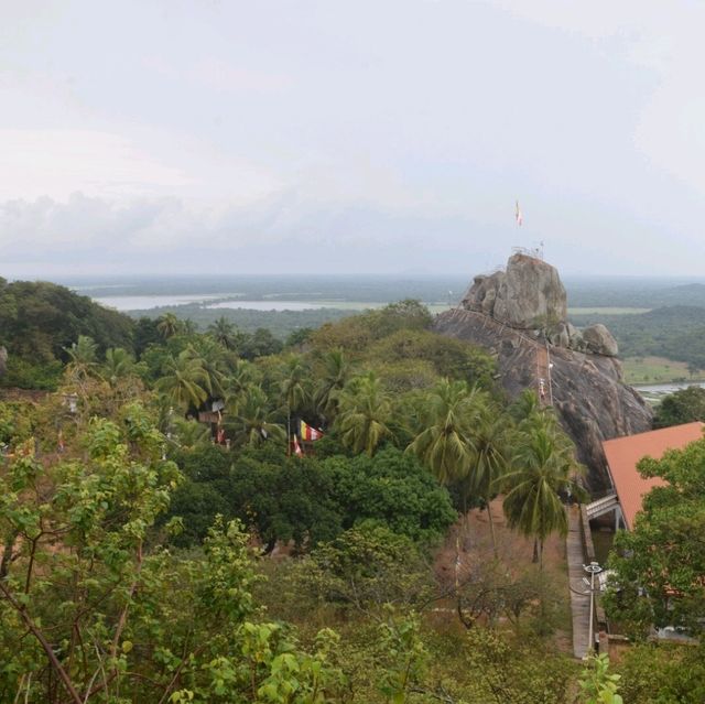 Breathtaking views from Mihintale hill 🇱🇰