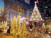 A Christmas decoration at Lotte World Mall