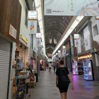 かに銀長腳蟹任食 + 錦市場 