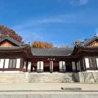 11中旬的首爾吉祥寺，令人平靜的寺廟