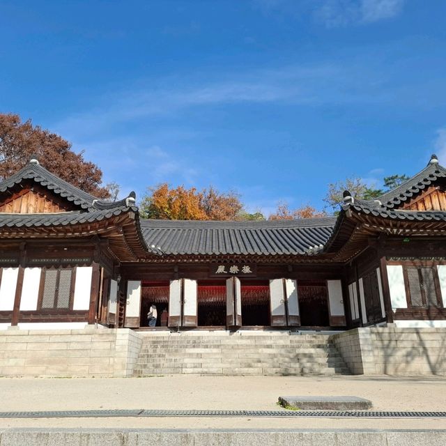 11中旬的首爾吉祥寺，令人平靜的寺廟