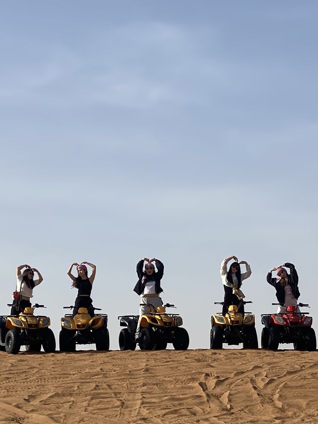 두바이에서 즐기는 스릴🏍