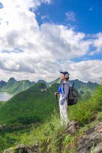 廣西夏日徒步好去處，綠水仙山要被大自然美哭了