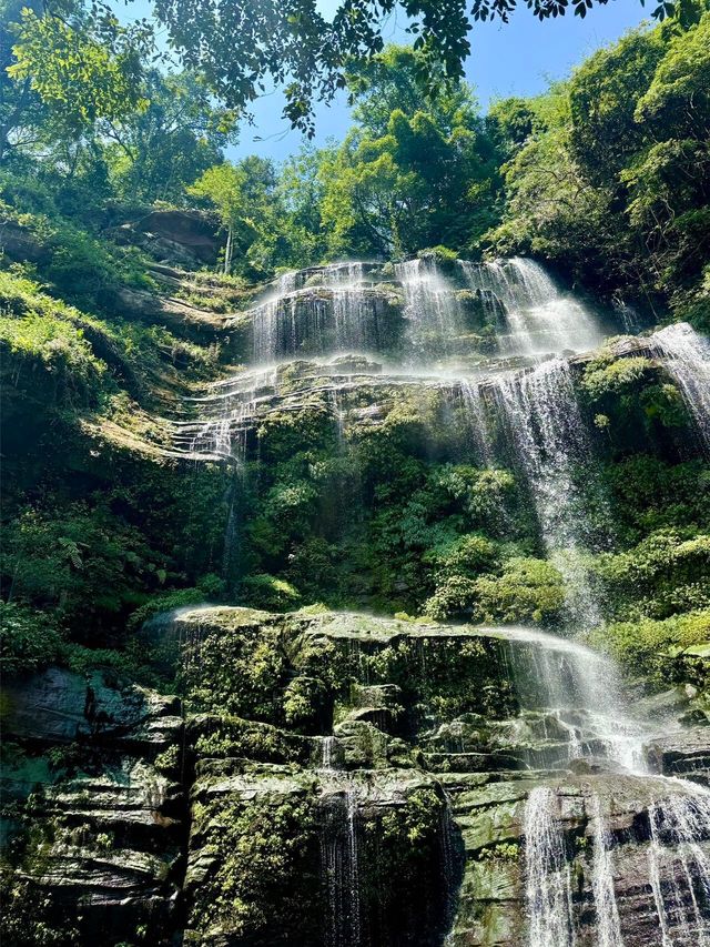 邛崍｜天台山｜山水神秀的自然秘境 。