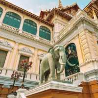 Royal grand palace in Bangkok 