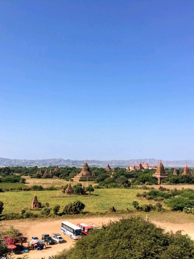 蒲甘欣賞日出日落第一名的景點：瑞山都塔 Shwesandaw Pagoda